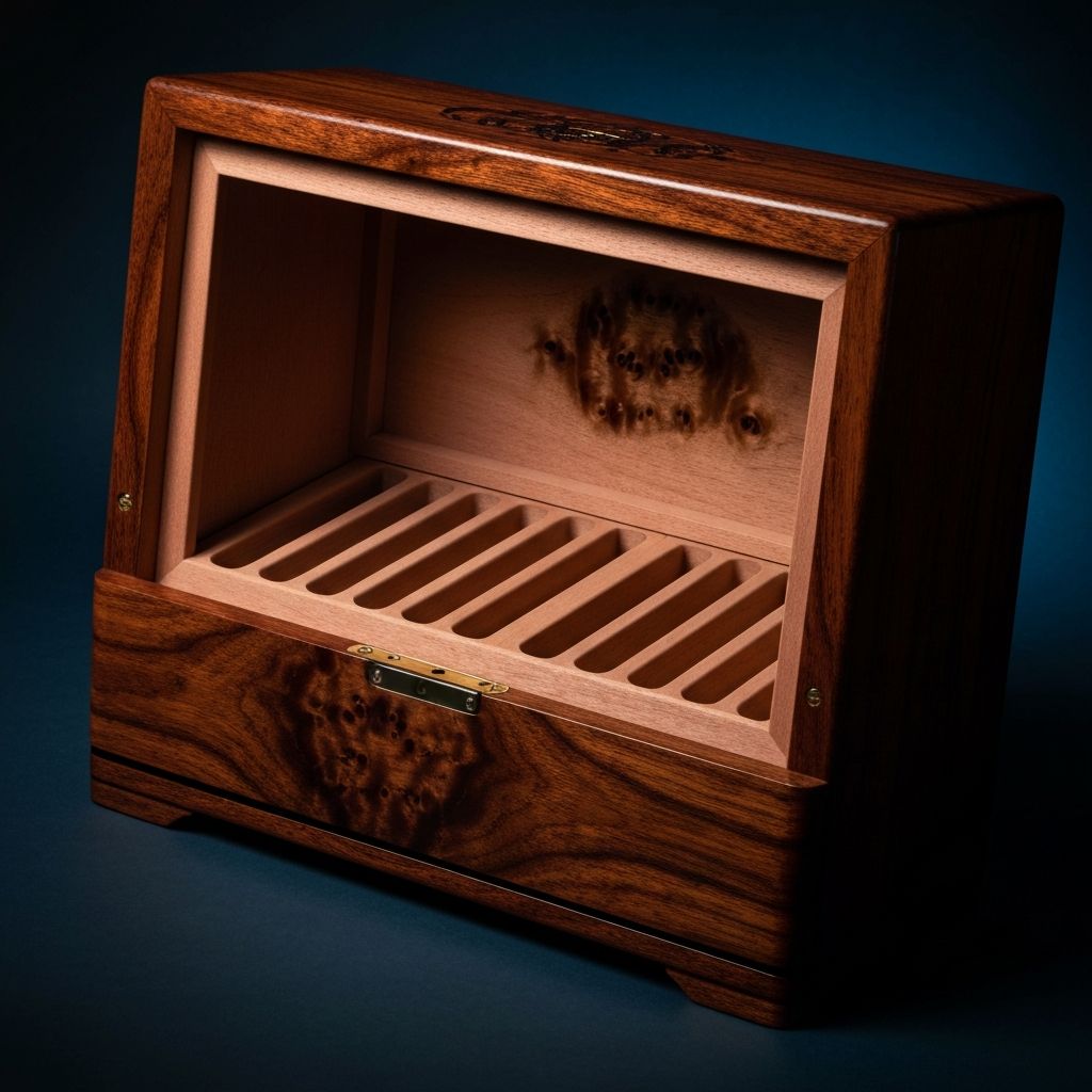 Artisan humidor craftsmanship